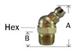 Grease Fitting 45 Deg Ball Check Diagram